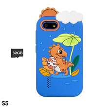 Kids Puzzle Toy Phone, 2.8-Inch Touch Screen, Dual HD Cameras, Detachable Silicone Protective Case, Music Games Video, Birthday Gift For 3-12 Years Old - Multicolor - View 25