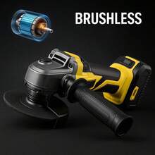 Meuleuse d'angle Klack 21V Brushless - Équivalent à 800W avec 3 vitesses et disque de 115 mm - Livraison depuis l'Espagne! - Multicolore - Voir 3