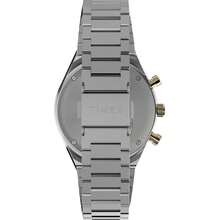Timex TW2W64200VQ Men's Q Timex Chronograph Silver Bracelet Watch - màu đen - Xem 2