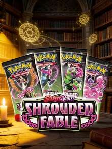 3/6/9pcs/Set Pokemon Hidden Legends Collection Card Packs, Battle Cards, Evolution Trading Cards, Toy Cards, Random Styles, Blind Bags, Rare Arceus And Flareon Collectible Cards, Suitable For TCG Enthusiasts - Multicolor - View 3