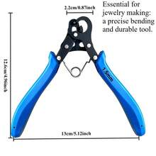 Looper Pliers In One Step Jewelry Making, 1.5mm-2.25mm-3mm Looping Size, Beading Looper, Wire Looping Pliers 24-18 Gauge Wire, Patented, One Step Looper Jewelry, One Step Looper Pliers.Ring Pliers, Easy To Cut, Durable Multi - 變體 - 查看 5