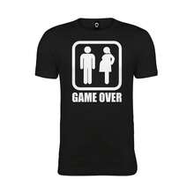 Playera Caballero Game Over Ducha - Negro 2 - Ver 1