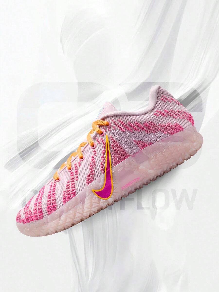 Nike Ja 3 Pink Foam– Men's Lifestyle Sneakers – Shoes For Man -Vintage-Spring & Summer-Inspired Running Shoes, Shock-Absorbing Comfort, Gym To Streetwear Casual Wear-Back To School–HF2794 601 - Pink Foam/Hyper Pink/Silt Red/Sundial - 查看 1