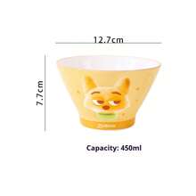 Disney 迪士尼《疯狂动物城》5英寸圆锥形饭碗：时尚家用饭碗，采用耐热釉下彩设计 - 彩色 - 查看 14