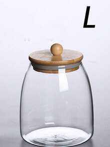 高硼硅玻璃密封罐，适合存放糖、奶精、茶叶、零食、调味料，也可作为婚礼、节日、厨房、圣诞礼物、学校用品、咖啡豆的储存容器，广泛适用于餐厅、厨房、酒店等场所。 - 彩色 - 查看 14