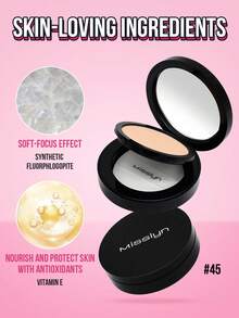 MISSLYN-3件套完整底妆套装，包含粉底液、粉饼和遮瑕膏，轻薄控油粉饼，哑光无瑕持久定妆粉，肌肤聚焦高遮瑕粉底液 - #Set 1 - 查看 5