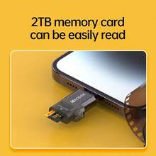 Kodak Type-C Micro SD Card Reader, TF Storage Card High-Speed Transfer Adapter - MicroSD Card Adapter - View 7