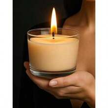 Set Of 48 Glass Jars (150ml) With Wooden Lids And Candle Holders - Nadir Figueiredo - Favor Jars - Pate - View 3