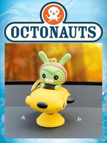 Figur Mobil Ritme Pasukan Bawah Air OCTONAUTS Mainan Anak Gantungan Kunci Aksesori Tas Sekolah Hadiah Liontin PVC Hadiah Tas Sekolah Siswa Figur Mobil Konsol Tengah Kuda Gemerincing Barang Dekoratif Dekorasi Gantung - MultiWarna - View 8
