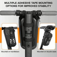 Frontkorbtasche,E Scooter Tasche,3L/4L Große Kapazität Roller Tasche,Fronttasche,Lenkertasche für Elektroroller wasserdichte, Vordertasche mit Eva Hard Sell - 3L - Übersicht 6
