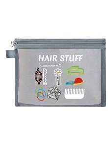 这款“发饰”网眼化妆包饰有发饰图案，多功能化妆包，可收纳发夹、发带等，红色气垫设计，便携易收纳，可作化妆包、护肤包、旅行必备、宿舍用品、新娘礼物、母亲节礼物、生日礼物等。它集化妆收纳、洗漱包、化妆袋、洗漱包、旅行包、度假必备、女性旅行礼物等功能于一体。 - 彩色 - 查看 13