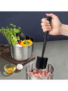 1pc Professional Grade Meat Grinder For Kitchen, High-Quality Heat-Resistant Meat Mincer Suitable For Making Burgers/Turkey/Ground Meat, Universal Type - Multicolor - View 7