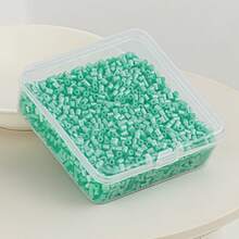 3100 pezzi Kit di perline da fondere da 2,6 mm, adatto per la realizzazione di gioielli fai-da-te, braccialetti, pendenti, decorazioni, regalo perfetto per l'artigianato con perline Perler - scrivi doudou - Visualizzare 11