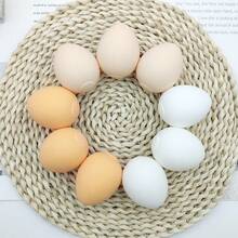 创意解压玩具！逼真不易碎的仿真鸡蛋，可重复使用，挤压玩具，趣味十足！ - 彩色 - 查看 8