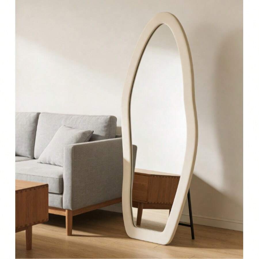 Có 5 kiểu dáng để lựa chọn. Gương trang trí toàn thân / 160 x 60cm, nhiều màu sắc ngẫu nhiên / Gương treo tường và gương để bàn (màu sắc ngẫu nhiên) - D - Xem 1