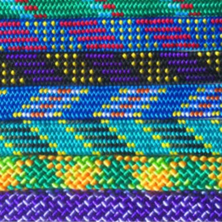 Piola Plana Multicolor Calibre 25 mm 1 kilo - Multicolor - Añade 1