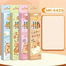 12pcs/Box Cartoon Pencils With Erasers, HB Pencils With Eraser Caps, Stationery Gift Box Essential - Pencil - View 1