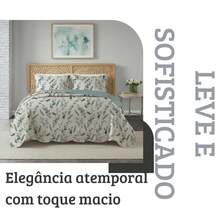 3-Piece Set: Double-Sided Queen Bedspread, Patchwork Quilt, Ultra Patch - 查看 6