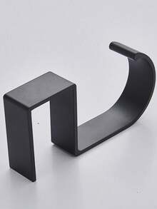 1pc Desk Edge Clip-On Portable Hook Rack, For Hanging Items - Multicolor - View 10