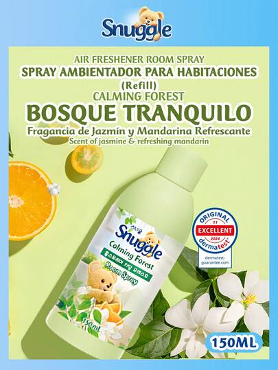 [150ml] Refrescante de tela con fragancia floral | Paquete de recarga | Ambientador de tela | Elimina olores, revive las telas | Cuidado de tela 100% vegano | Hecho en Corea