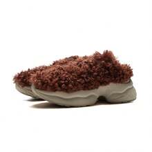 Fabric Bubble Gum Fashion Versatile Fleece Non-Slip Wear-Resistant Low-Top Casual Shoes Chestnut-Brown Casual Shoes Women AGCU552-2 - 彩色 - 查看 3