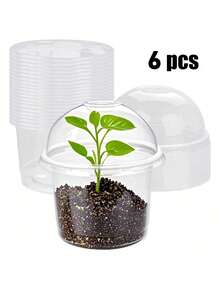 1/6/12/30pcs Seedling Trays With Adjustable Humidity Lid - Multicolor - View 8