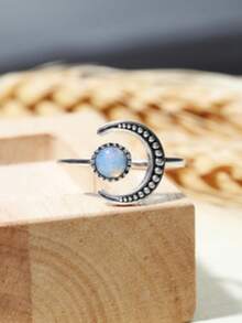 1件梦幻月亮浪漫优雅戒指首饰配饰 - 戒指 - 查看 3