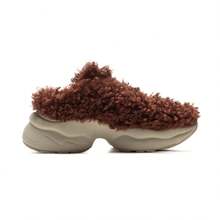 Fabric Bubble Gum Fashion Versatile Fleece Non-Slip Wear-Resistant Low-Top Casual Shoes Chestnut-Brown Casual Shoes Women AGCU552-2 - 彩色 - 查看 2