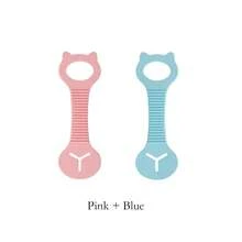 shuo ni mao yi Outdoor Cat Dog Poop Bag Holder, Silicone Clip Pet Waste Bag Dispenser, Pet Cleaning Supplies, Dog Poop Bag Leash Clip - Multicolor - View 10