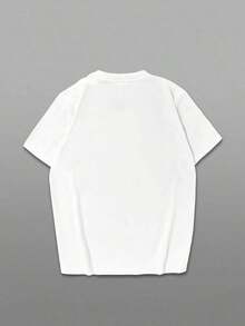 Summer Tops2026Women's Spicy Margarita Pattern T-Shirt - White Shirt With Red Letters - Stretchy Casual Summer Top, Suitable For Beach, Party, And Daily Wear - Machine Washable Non-Transparent Beach T-Shirt, Party Outfit, Fun Designsummer Clothes Washed Cotton - 白色 - 查看 2