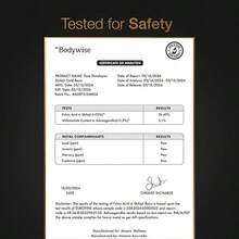 GWYNNE Bodywise Gominolas De Oro Puro Del Himalaya Sin Azúcar Añadido Gokshura Ácido Xántico Y 85+ Oligoelementos Apto Para Hombres, Mujeres No Gmo 100% Natural Y Orgánico 60 Gominolas - 60 unidades - Ver 7