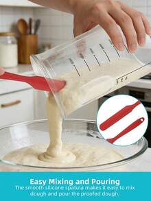 34oz Large Capacity Glass Fermentation Jar (With Lid & Tracker), Homemade Sourdough Fermentation Kit, Bread & Dough Preparation & Proofing - - - View 6