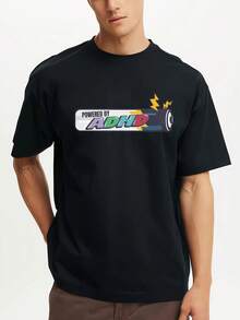 Men T-Shirts - Black - View 1