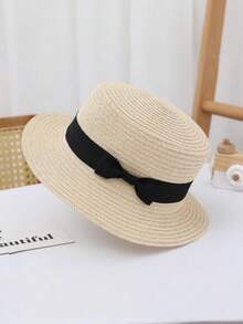 1顶波西米亚风编织爵士帽，适合度假和日常佩戴 - 彩色 - 查看 4