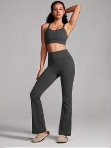 Women Sports Pants - Grey - View 6