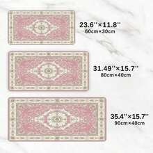 Vintage Bohemian Style Mouse Pad, Luxury Red Desktop Accessory, Extra Large Gaming Mouse Pad, Non-Slip Rubber Base, Stitched Edge Computer Mouse Mat, XXL Keyboard Pad, Gift For Friends, Desktop Accessory, Office Supplies, Office Desk Accessory, Mouse Pad, Desktop Mouse Pad - Green - View 10