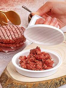 1pc/3pcs/5pcs Multi-Use DIY Hamburger Maker, Meat Patty Mold, Sandwich Meat Press - Multicolor - View 1