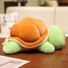 1Pc 20/30CM Kawaii Turtle Plush Toys Cute Bread Tortoise Plushie Doll Stuffed Soft Animal Toy Valentine's Gift Thanksgiving Day Gift - Multicolor - View 9