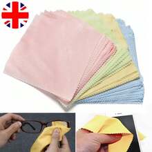 10pcs Cleaning Cloth Glasses Screen Sunglasses Phone Lens Microfibre Spectacles - 10 PCS - View 6