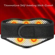 Self-Heating Tourmaline Neck Magnetic Therapy Set To Relieve Fatigue And Pain - 黑色 - 查看 9