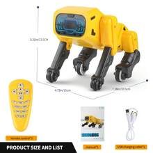 1个，支持手势控制、遥控、语音控制、运动传感器、音乐播放，内置50mAh锂电池，续航时间约30分钟 - 土黃色 - 查看 4