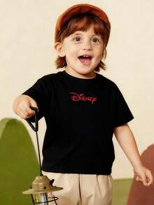 Disney Cars Lightning McQueen Street Style Boys Short Sleeve Tee Black Base Speed Lightning McQueen - màu đen - Xem 3