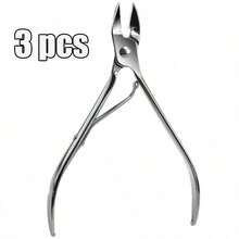 1pc Stainless Steel Nail & Toe Clipper - Great For Removing Calluses And Maintaining Healthy Nails And Toes - Multicolor - View 12