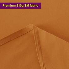 Bronze Rectangle Table Cloth - Heavy Duty Water Resistance Polyester Tablecloth, Decorative Fabric Table Cover For Outdoor And Indoor Use, 60x102 Inch - Bronze - View 4