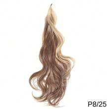 合成长卷发层次感马尾假发片 | 柔软耐热纤维女士发饰 - 彩色 - 查看 16