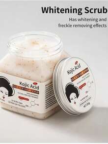 Multi-Flavor Body And Face Exfoliating Scrub, Removes Calluses And Keratosis, Full Body Cleansing And Brightening, Micro-Particles Provide Deep Cleansing, Suitable For Daily Skincare/SPA Use - Rose - 查看 12