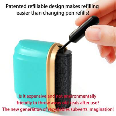 Roller-Type Privacy Stamp, Wide Shell Large Identity Privacy Roller Stamp, Two Sizes, Multiple Colors Available, Confidential, Extra Wide Anti-Address Interception Privacy Protection, Secure Confidential Stamp, Privacy Masking Stamp, Express Marker Pen To Cover Leaked Information