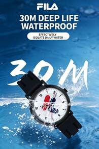 FILA FLS38-6544 Everyday Watch, Quartz Precision Timekeeping, Silent Operation, Water Resistance, Versatile Design, Suitable For All Occasions, Campus Life, And Daily Wear. - Multicolor - View 4