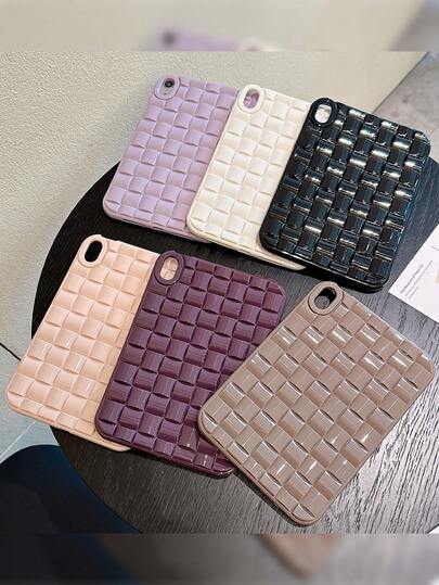 Funda protectora de tableta de color caramelo versátil y plana, compatible con Apple Mini 6 7, Tab A7 9, cubierta protectora de tableta antideslizante de cobertura completa