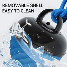 1pc Interactive Smart Dog Ball Toy, Durable Exercise Ball, USB Rechargeable, Tail Rope Movable Ball With Light & Barking Sound, Indoor Pet Rolling Game, Suitable For Medium & Small Dogs, Relieve Boredom & Stimulate Chewing Interest, Random Color - Multicolor - View 8